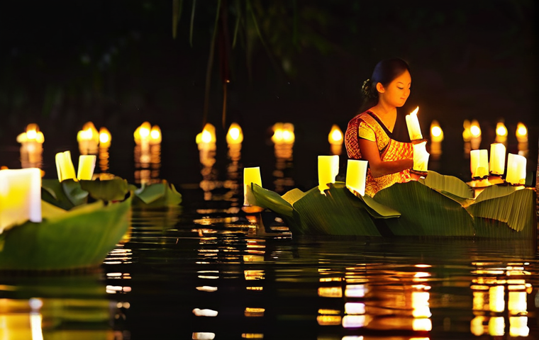 불교 축제와 행사 - **Yi Peng Lantern Release:**
    "A breathtaking panoramic view of a Yi Peng (Lantern Festival) cele...