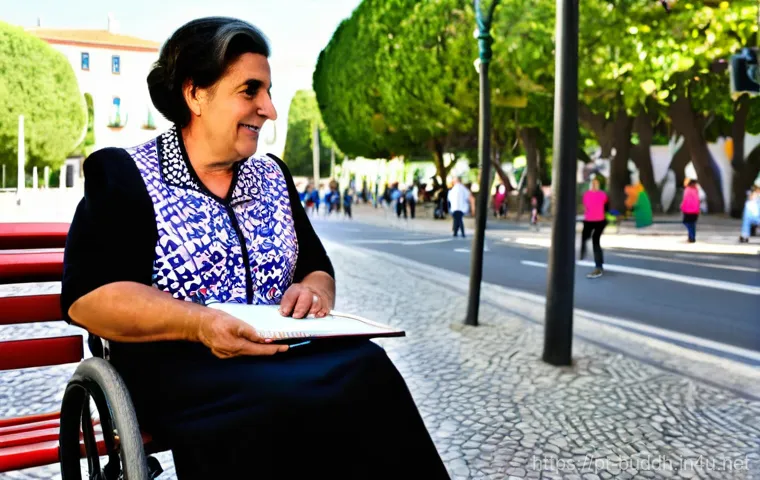 불교와 정치 - **Prompt:** A Portuguese female mayor, approximately 50 years old, with a warm and engaged expressio...